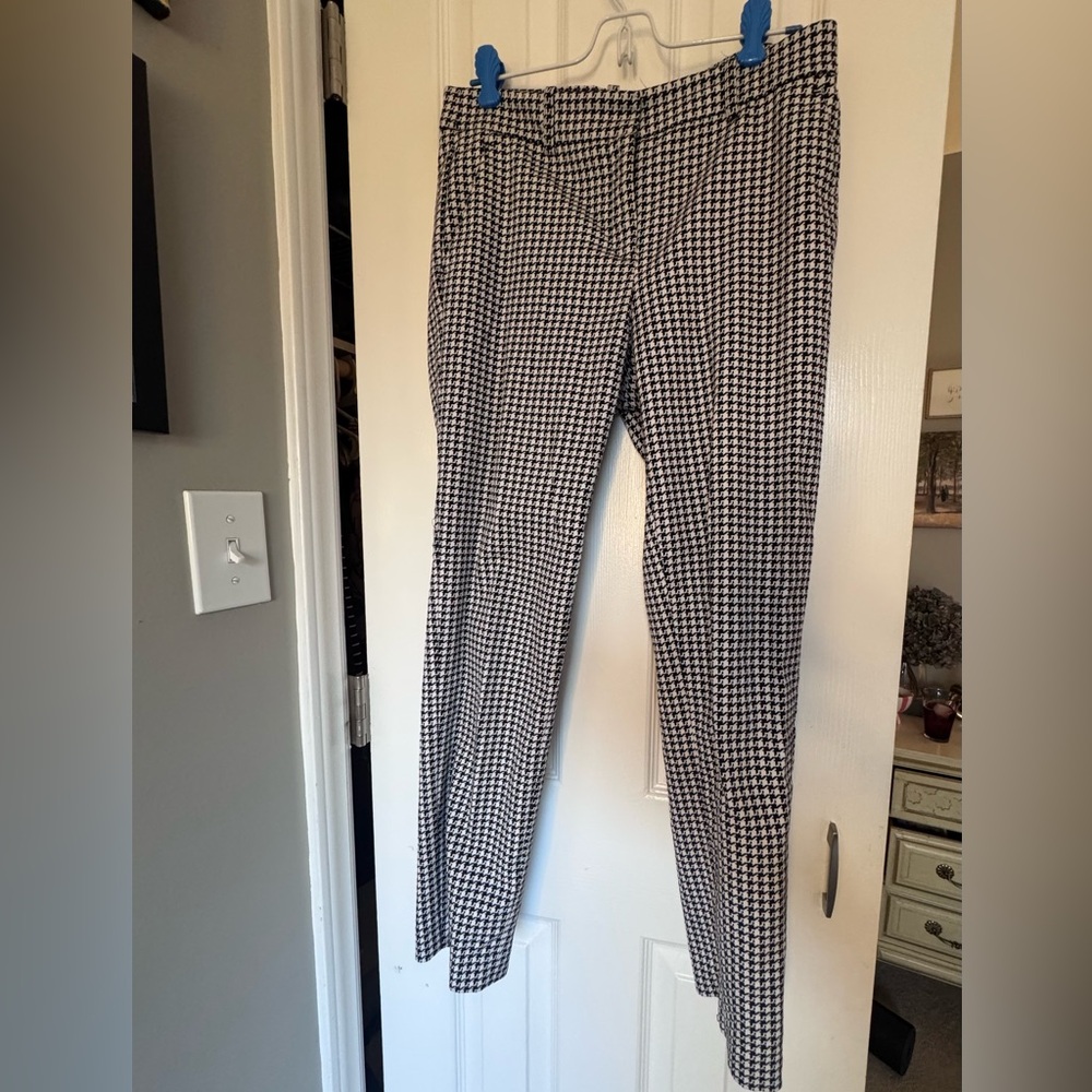 Theory Houndstooth Pants size 4